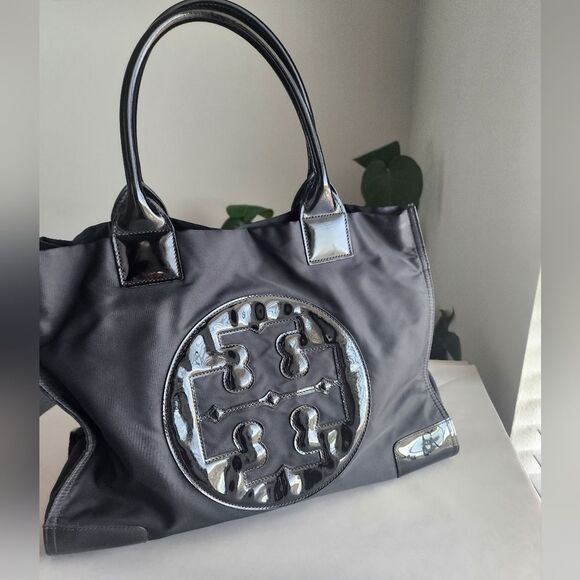 Tory Burch Ella Black Tote - Picture 3 of 14